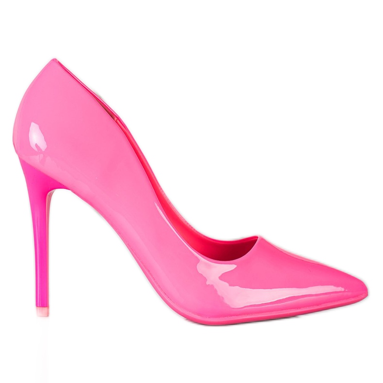 SHELOVET Fashion High Heels pink