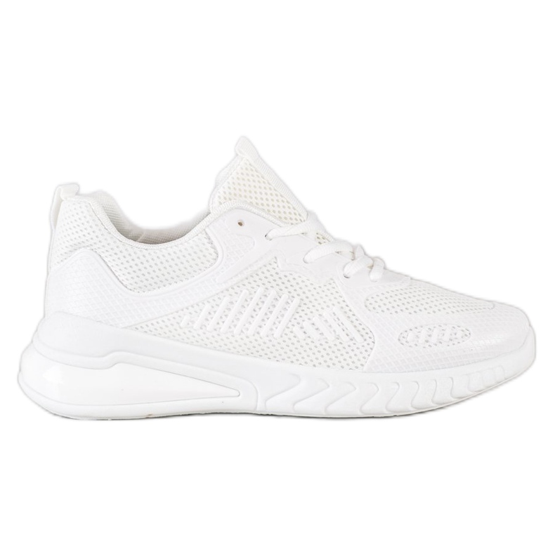 SHELOVET Openwork Sport Shoes white