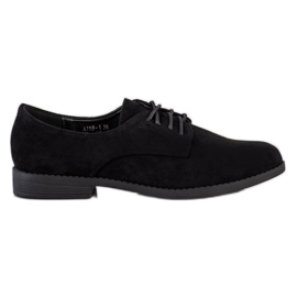 SHELOVET Classic lace-up shoes black SHELOVET Classic lace-up shoes black