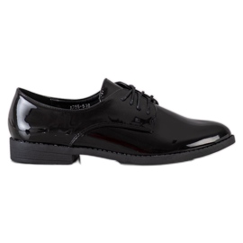 SHELOVET Classic lace-up shoes black SHELOVET Classic lace-up shoes black