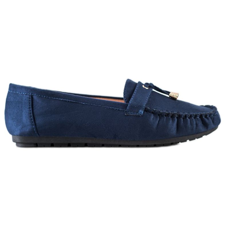 SHELOVET Casual loafers navy blue