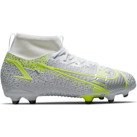 Nike Mercurial Superfly 8 Academy FG / MG Junior CV1127 107 football shoes silver Nike Mercurial Superfly 8 Academy FG / MG Junior CV1127 107 football shoes silver