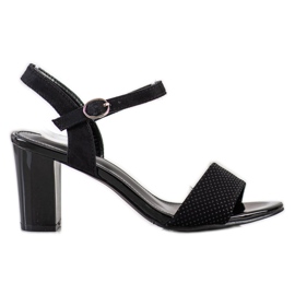 Goodin Black Sandals With A Buckle