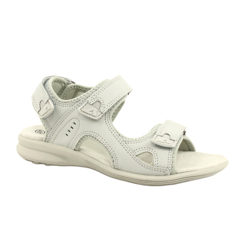 American Club Sport Sandals Leather insert HL09 / 21 Light Gray grey