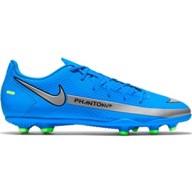 Nike Phantom Gt Club FG / MG CK8459 400 football shoes blue blue
