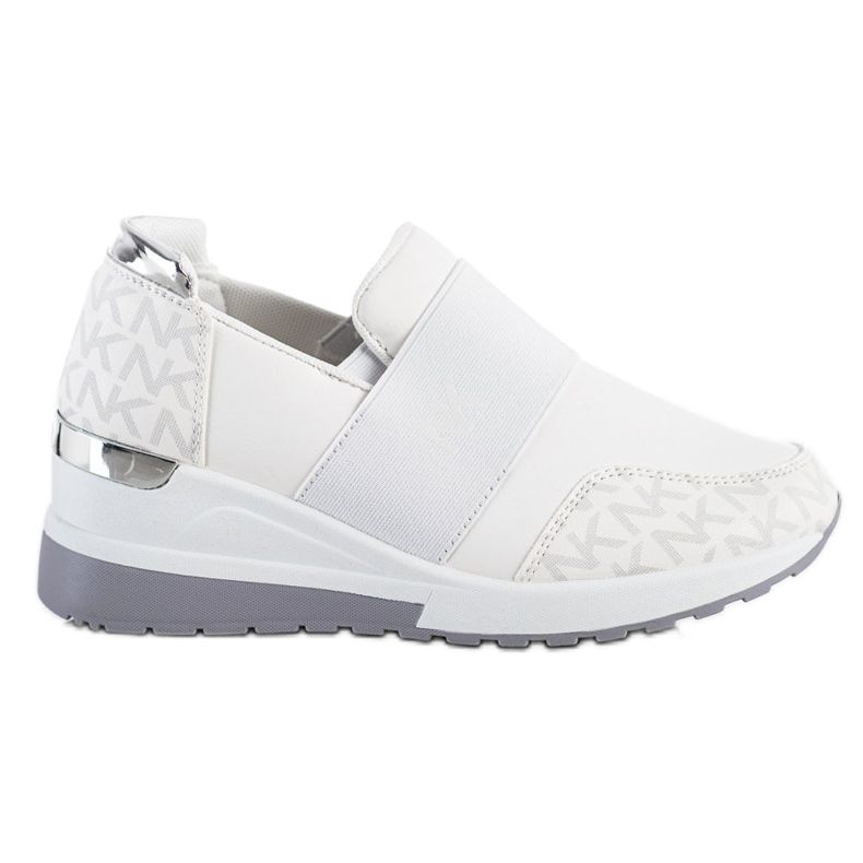 SHELOVET Slip-on White Sneakers