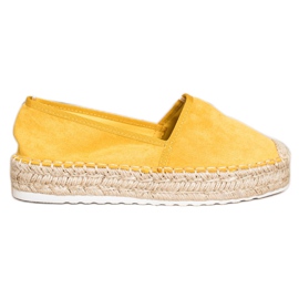 Seastar Yellow Suede Espadrilles