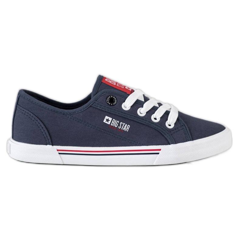 Women's Big Star Sneakers HH274063 blue Women's Big Star Sneakers HH274063 blue