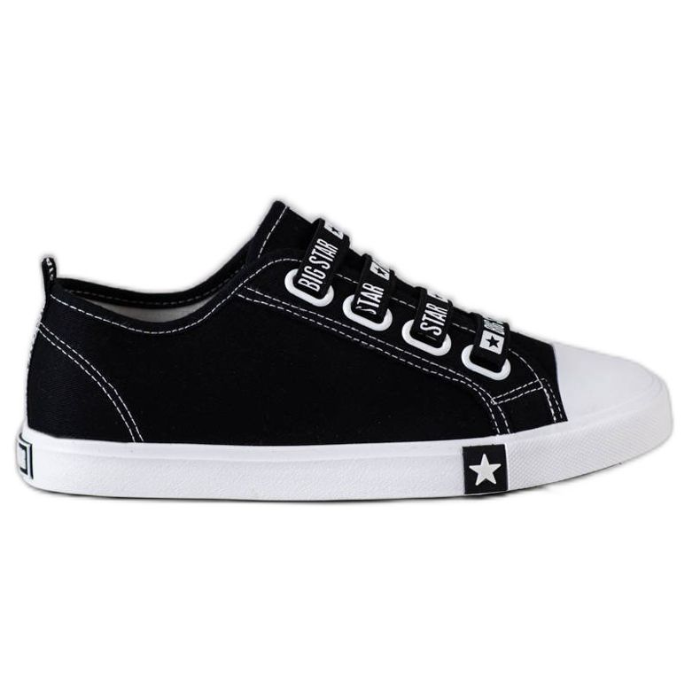 Women's Big Star Sneakers HH274098 black Women's Big Star Sneakers HH274098 black