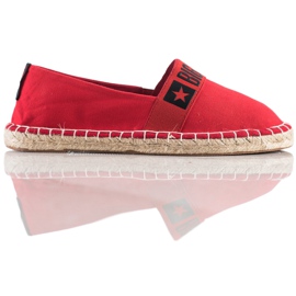 Women's Espadrilles Big Star HH274476 red