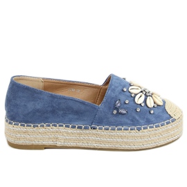 Blue espadrilles with shells 2798 Blue Blue espadrilles with shells 2798 Blue