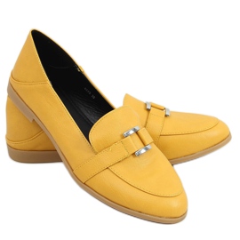 Women's honey loafers 4585 Yellow