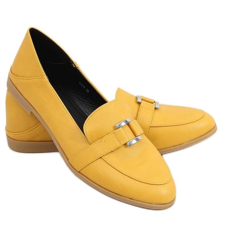 Women's honey loafers 4585 Yellow