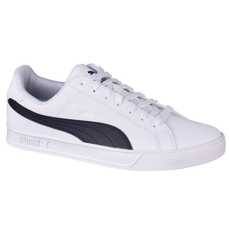 Puma Smash Vulc M 359622 10 white black KeeShoes