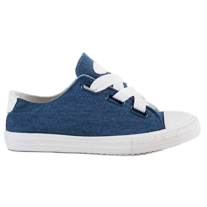SHELOVET Stylish tied Sneakers blue