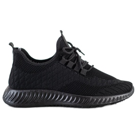 SUPER COOL Openwork Sport Shoes black