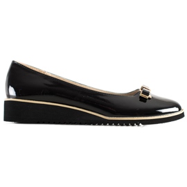 Goodin Black Brogues With A Bow Goodin Black Brogues With A Bow