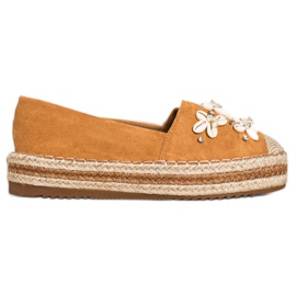 Seastar Espadrilles With Shells brown Seastar Espadrilles With Shells brown