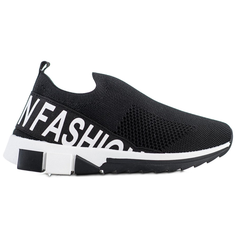 Filippo Fashion Slip-On Sneakers black