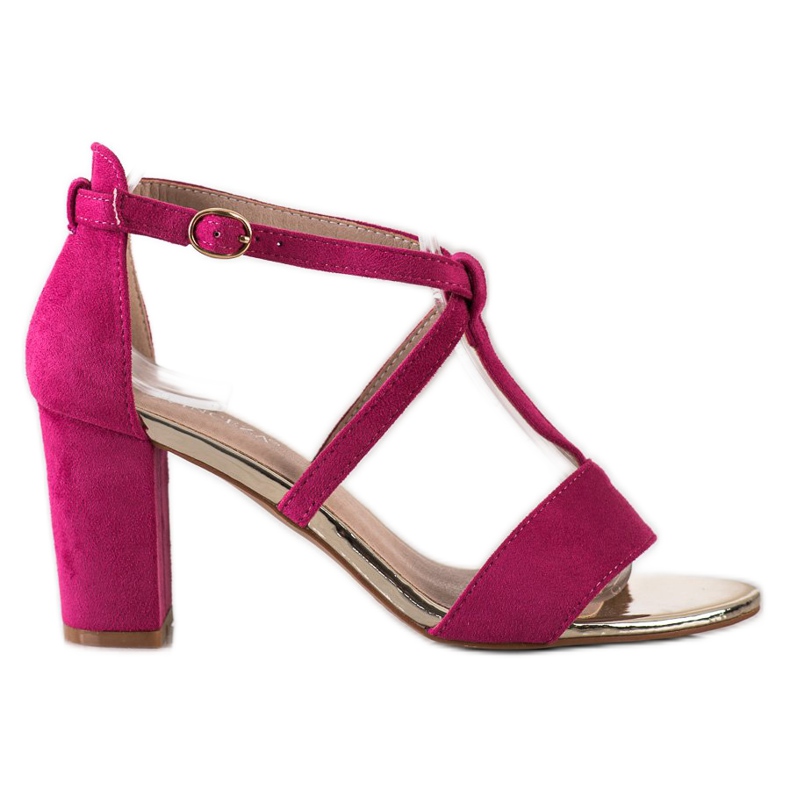 Stylish Sandals On The VINCEZA Bar pink