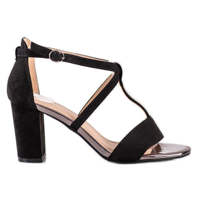 Stylish Sandals On The VINCEZA Bar black