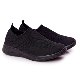 EVE Children's Sport Shoes Slip-On Black School Trip EVE Children's Sport Shoes Slip-On Black School Trip