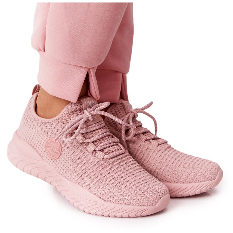 Women's sports shoes Memory Foam Big Star HH274299 Pink