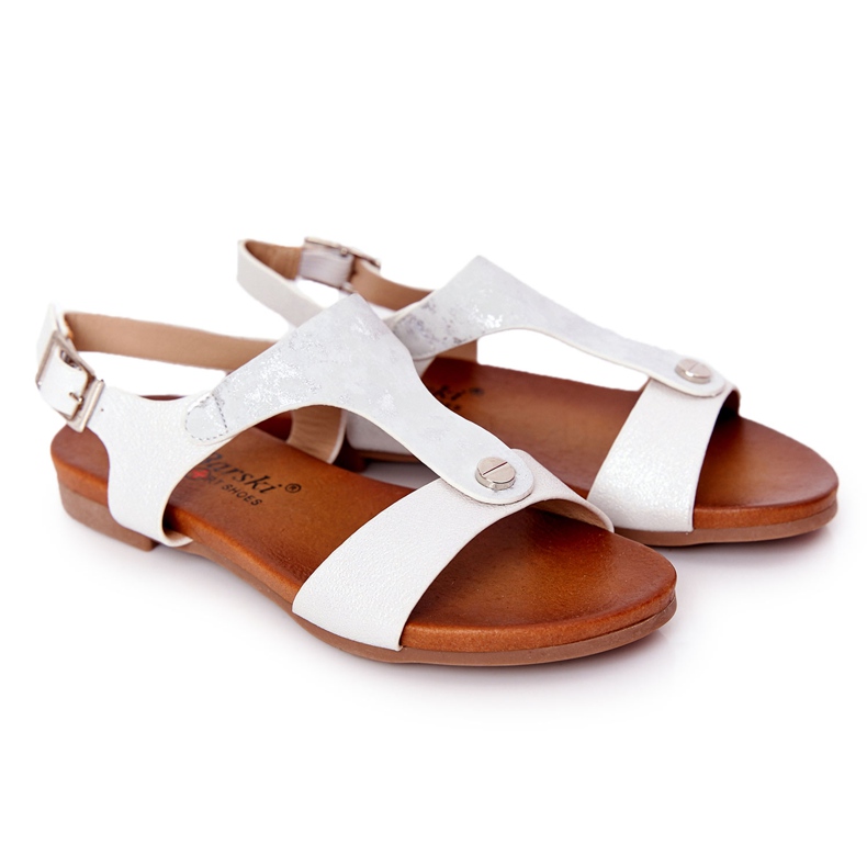 S.Barski Children's Sandals S. Barski Comfort Silver