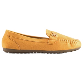 Fama Suede Espadrilles With Ornament yellow Fama Suede Espadrilles With Ornament yellow