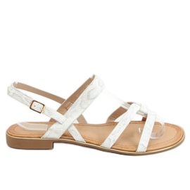 Silver women's sandals H8-176 Silver Silver women's sandals H8-176 Silver