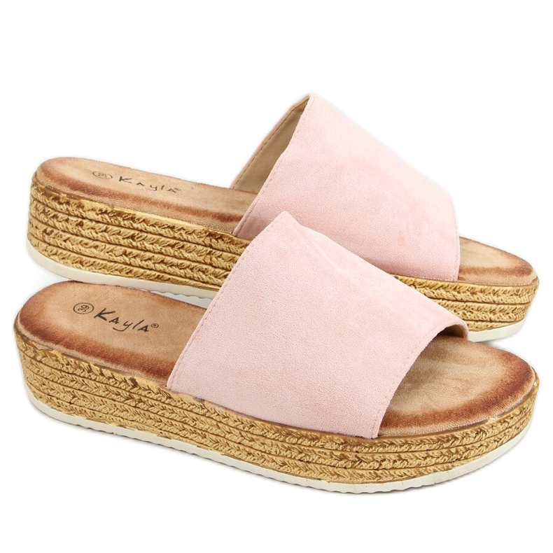 Pink women's pink slippers 38846 Pink Pink women's pink slippers 38846 Pink