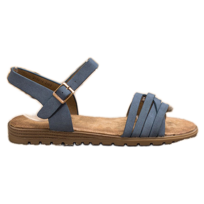Evento Classic Sandals With Buckle blue Evento Classic Sandals With Buckle blue