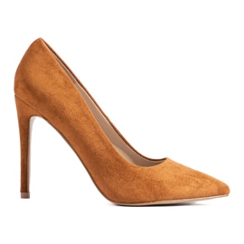 Goodin Fashionable high heels brown
