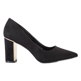 Goodin Stylish Pumps On High Heels black