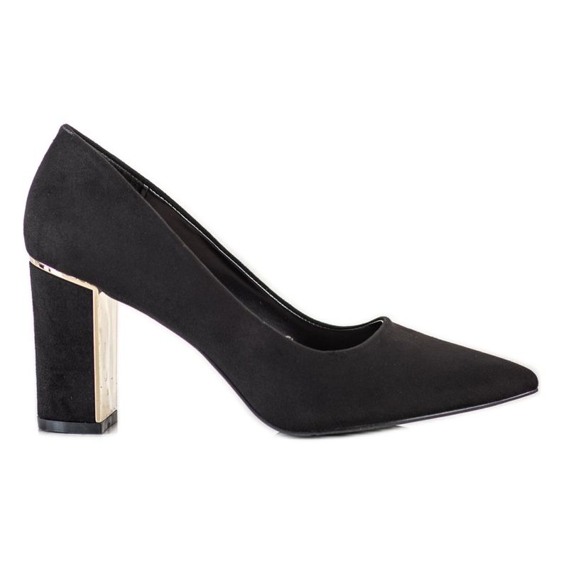 Goodin Stylish Pumps On High Heels black