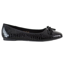 Goodin Eco leather ballerinas black Goodin Eco leather ballerinas black