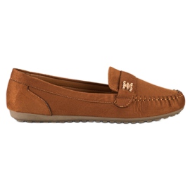 Fama Suede Espadrilles With Ornament brown