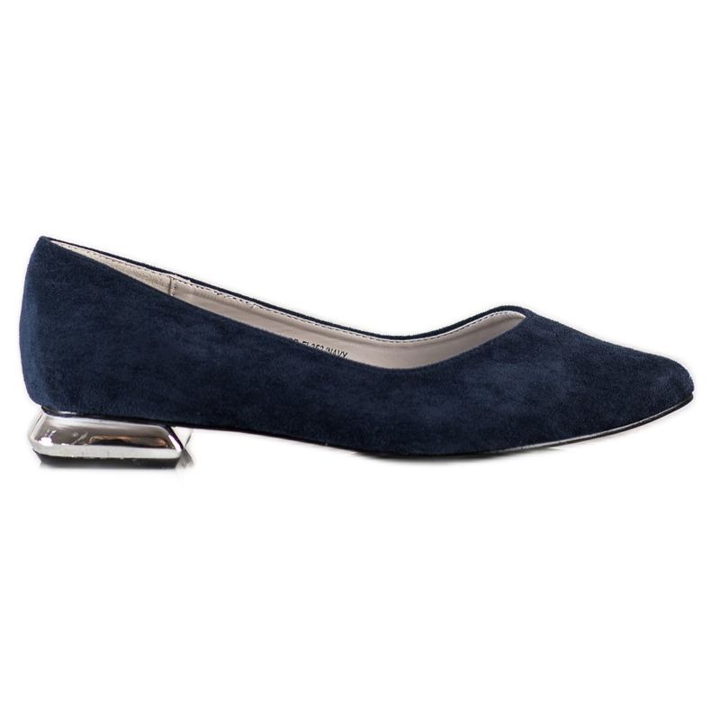 Goodin Flat Heel Pumps navy blue blue
