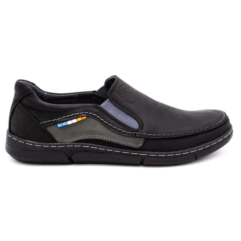 Olivier Men's slip-on shoes 283GT black Olivier Men's slip-on shoes 283GT black