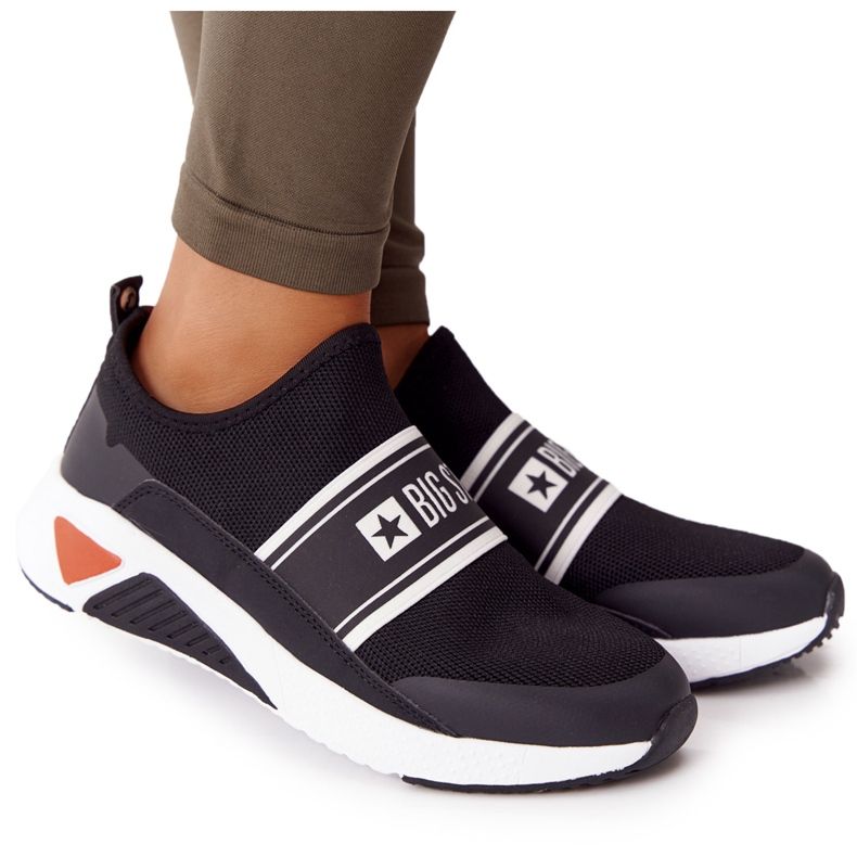 Sport Shoes Slip-On Memory Foam Big Star HH274536 Black