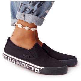 Women's Sneakers Slip-on Big Star HH274012 Black