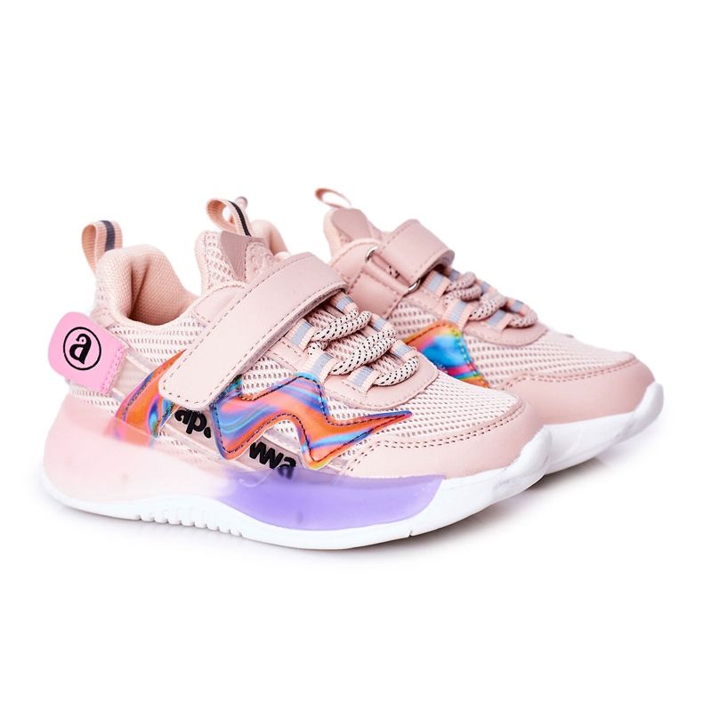Apawwa Children's Sport Shoes Sneakers Pink Jump Jump Apawwa Children's Sport Shoes Sneakers Pink Jump Jump