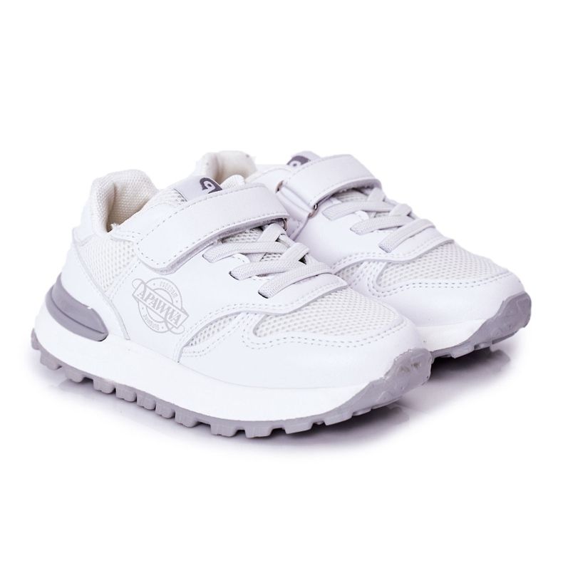 Apawwa Children's Sport Shoes Sneakers White Skatepark