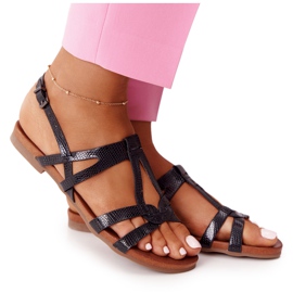 S.Barski Elegant sandals S. Barski 541-A1 Black S.Barski Elegant sandals S. Barski 541-A1 Black