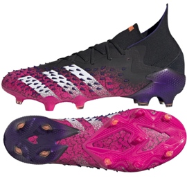 Adidas Predator Freak.1 Fg M FW7241 football boots multicolored black Adidas Predator Freak.1 Fg M FW7241 football boots multicolored black