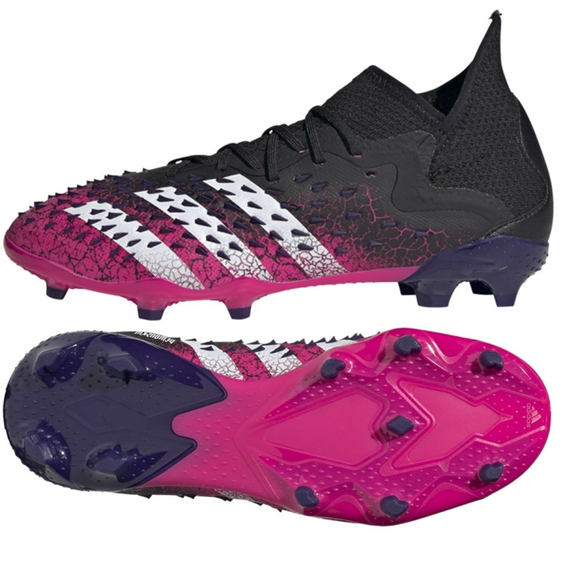 Adidas Predator Freak.1 Fg Jr FW7528 football boots multicolored black