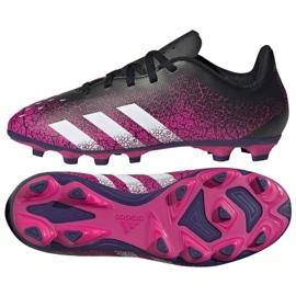 Adidas Predator Freak.4 FxG Jr FW7536 football boots multicolored pink