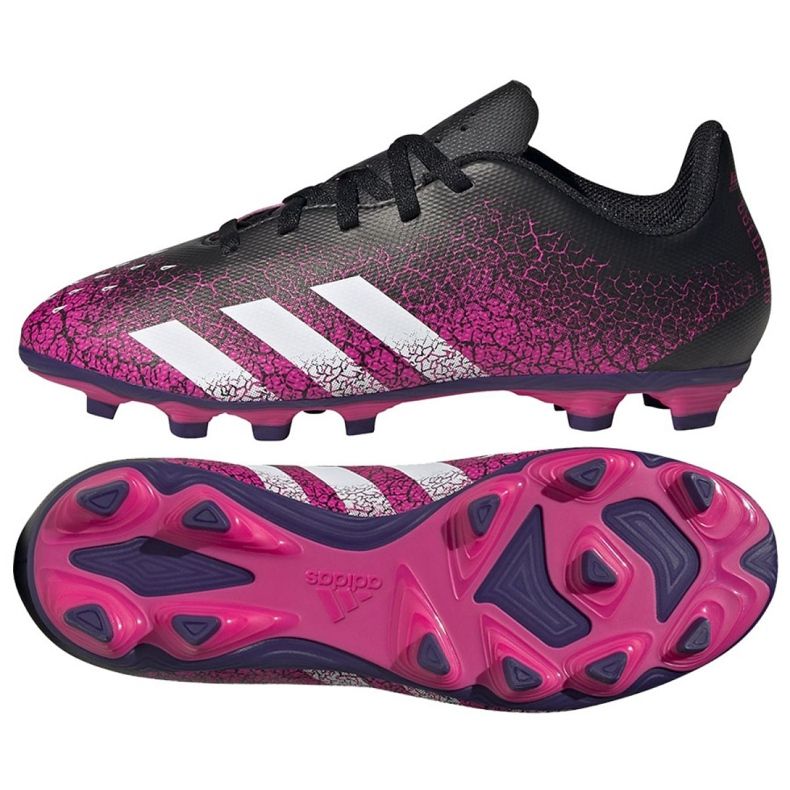 Adidas Predator Freak.4 FxG Jr FW7536 football boots multicolored pink