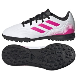 Adidas Copa Sense.3 Tf Jr FX1975 football boots multicolored white Adidas Copa Sense.3 Tf Jr FX1975 football boots multicolored white