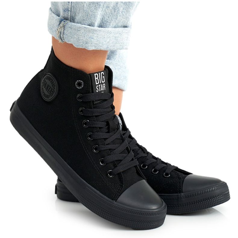 High-top Sneakers Big Star FF274A170 Black